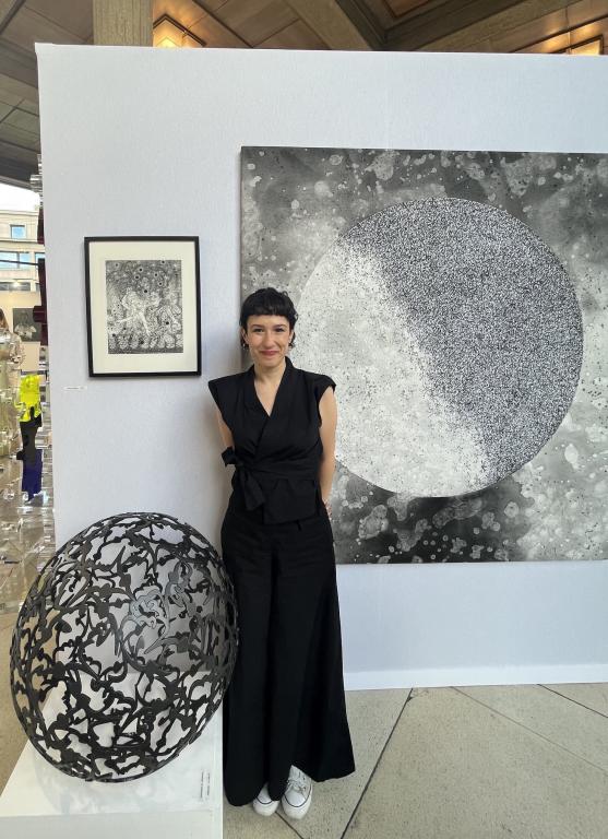 Sandra Ghosn, Art Absolument gallery at MENART Fair