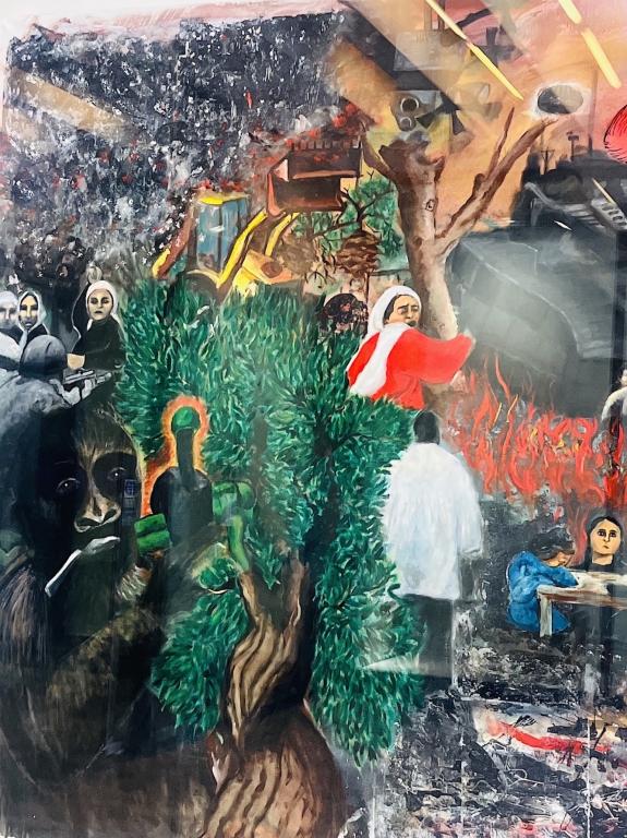 Malak Matar Falasteen at Windows Central St Martins 